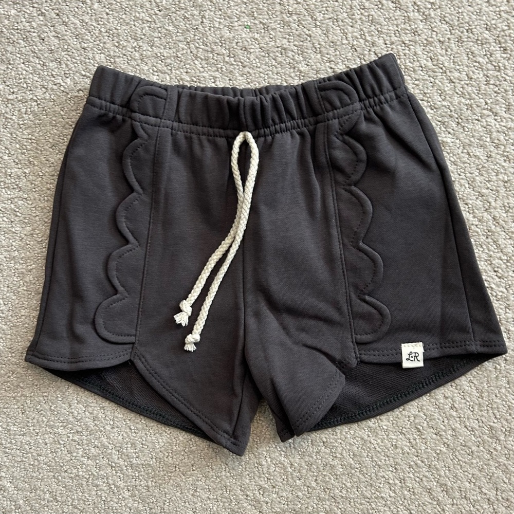 Little Road Co. Gray Ruffle Shorts - Size 4